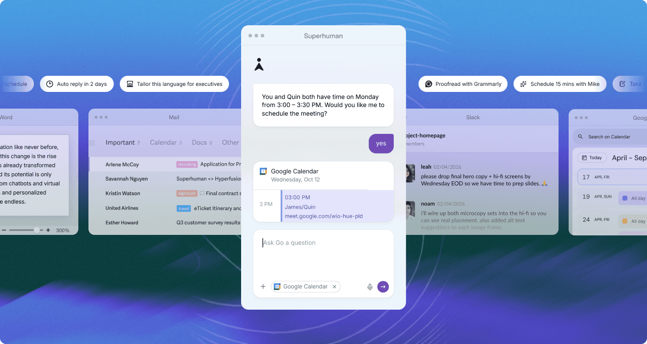 BrickStack scheduling a meeting